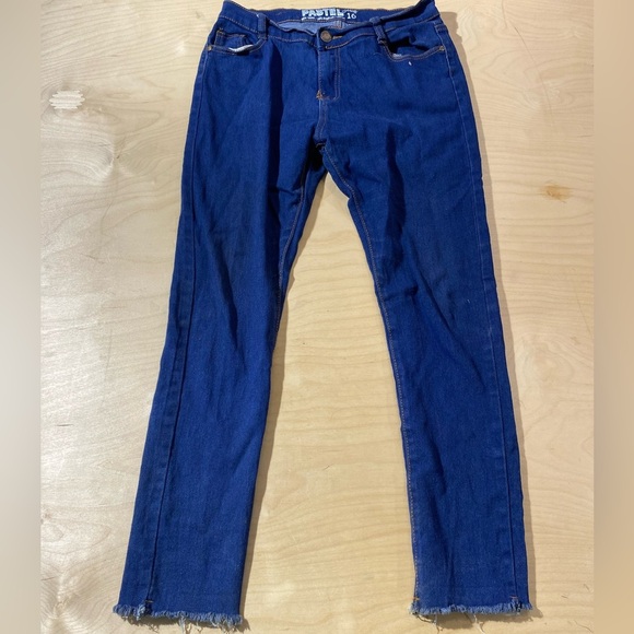 Pastel Jeans Cropped Ankke Size 16 (GM) - Picture 7 of 15